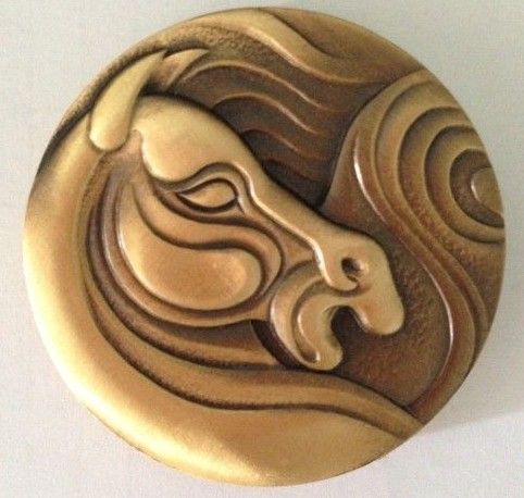 新章预定:中国金币开元中心45MM马年生肖小铜章