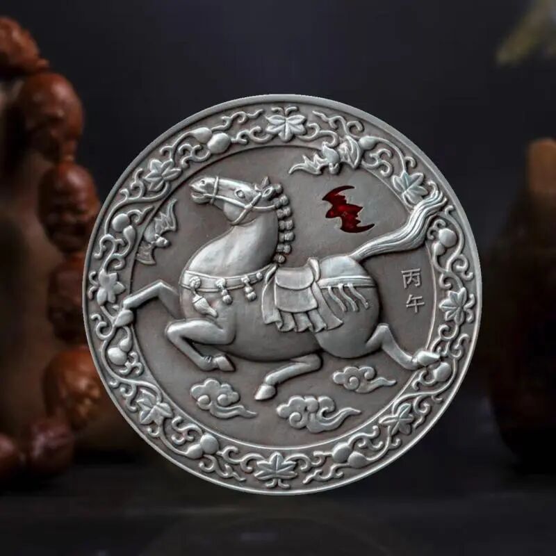 新品预定:马年贺岁生肖纪念铜章
